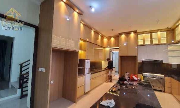Pemasangan Kitchen Set & Kamar Set Minimalis di Cisarua, Bogor – Proyek Pak Bob J