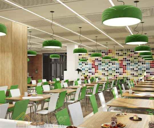 Contoh desain interior restoran minimalis mewah di ruko 2 lantai paling elegan