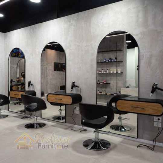 Ide konsep Interior Barbershop Minimalis