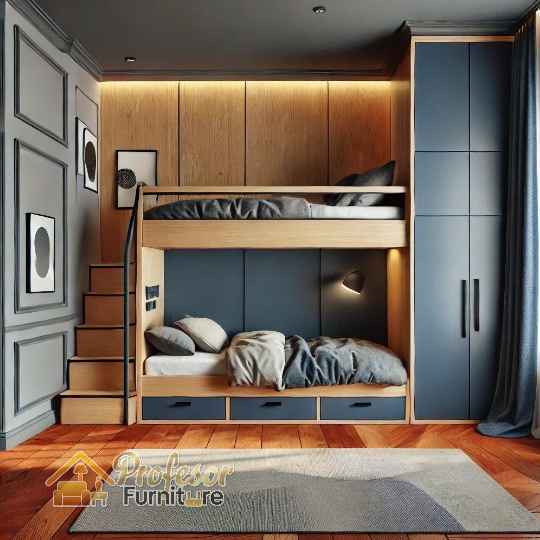 Model interior kamar anak tingkat