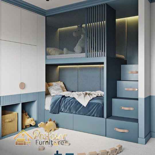 Model interior kamar anak tingkat