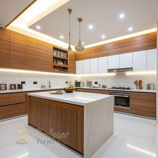 model kitchen set minimalis HPL