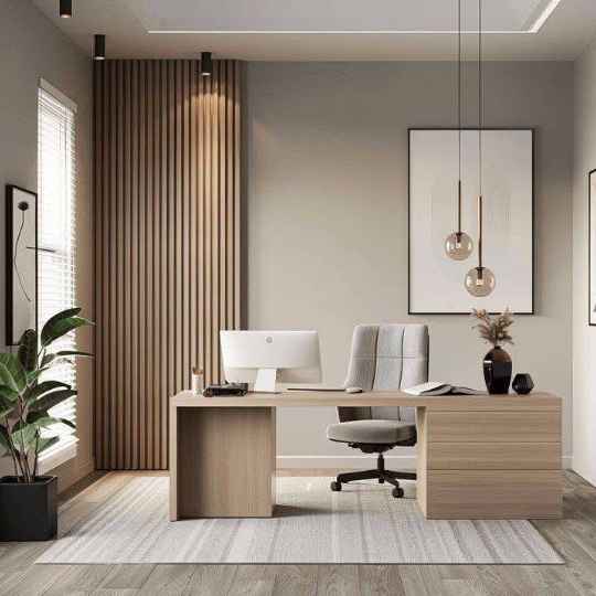 Desain Ruang Direktur Mewah Minimalis