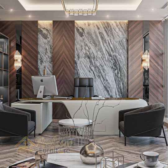 Desain Ruang Direktur Mewah Minimalis