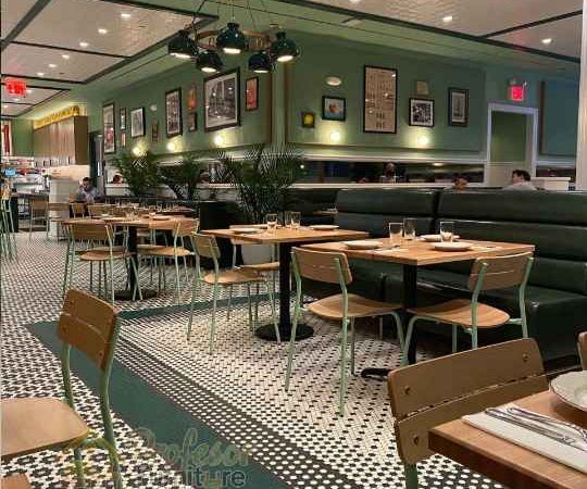 Konsep Desain Warteg Modern Tanpa Sekat Terlihat Lega