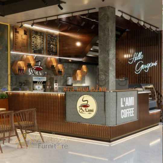 Desain Kios Food Court Mall Minimalis