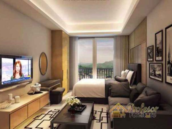Ubah interior apartemen standar developer jadi mewah Cilandak Jaksel