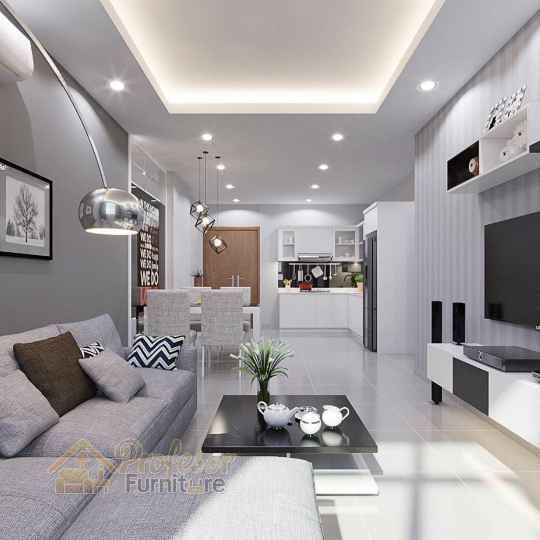 Desain ruang keluarga minimalis