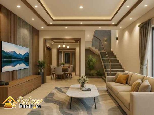 Makeover interior rumah Jatinegara budget hemat