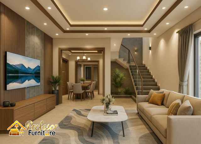 Makeover interior rumah Jatinegara budget hemat