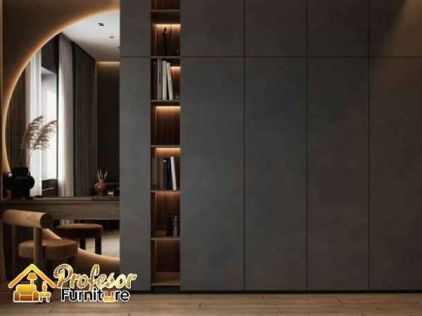 Buat lemari HPL Jakarta Utara engsel soft close merk ternama