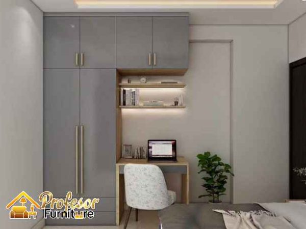 Tukang Lemari HPL Cibinong Bogor Spesialis Kamar Sempit Estetik