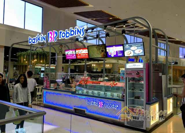 Booth Makanan di Mall