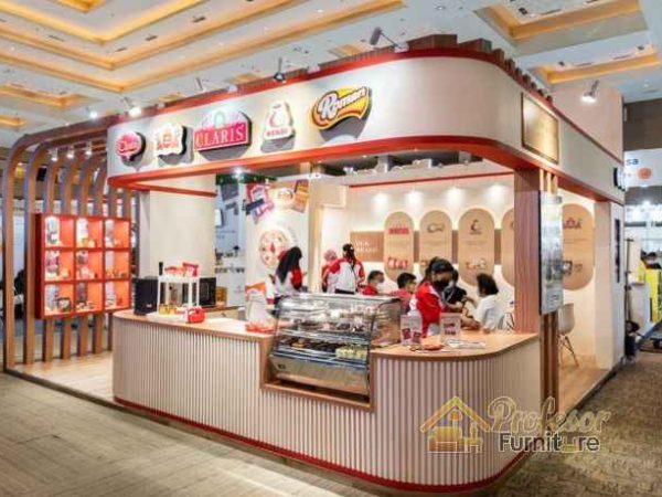 Booth Makanan di Mall