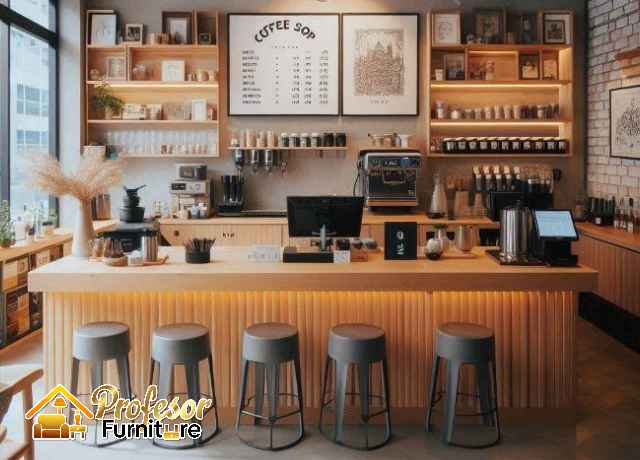 Jasa Meja Bar Cafe Minimalis Bekasi Free Ongkir & Pasang