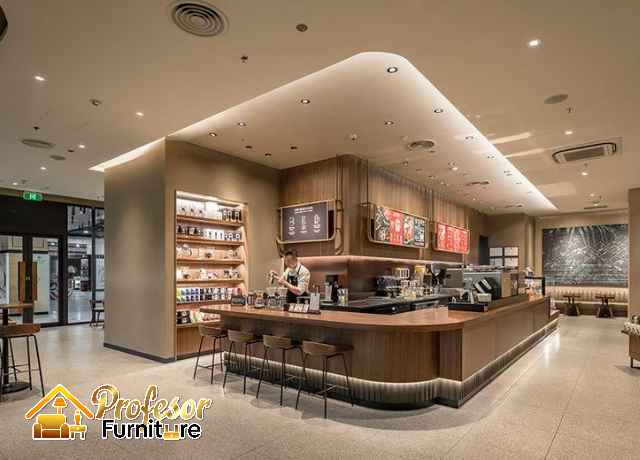 Custom Meja Bar Cafe Minimalis Jakarta Garansi 1 Tahun