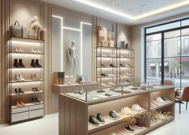 Display Toko Sepatu Custom