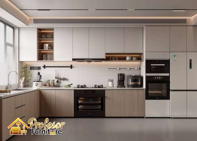 Spesialis kitchenset aluminium Bekasi custom harga pabrik