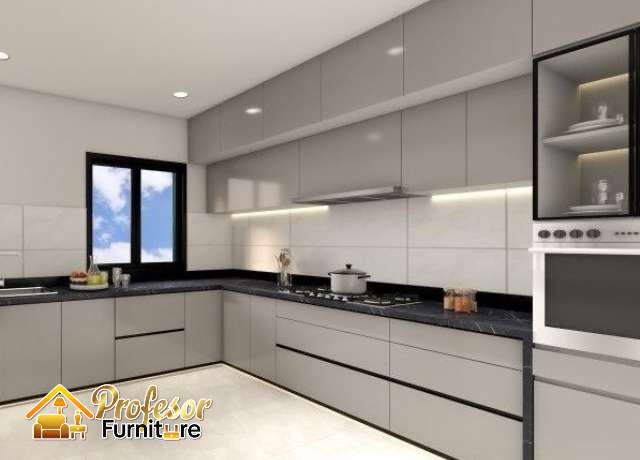 Spesialis kitchenset aluminium Bekasi custom harga pabrik