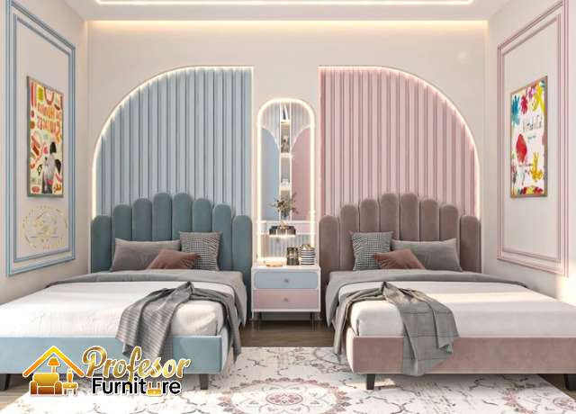 Custom Dipan Anak Tangerang Bahan HPL Premium Tahan Lama