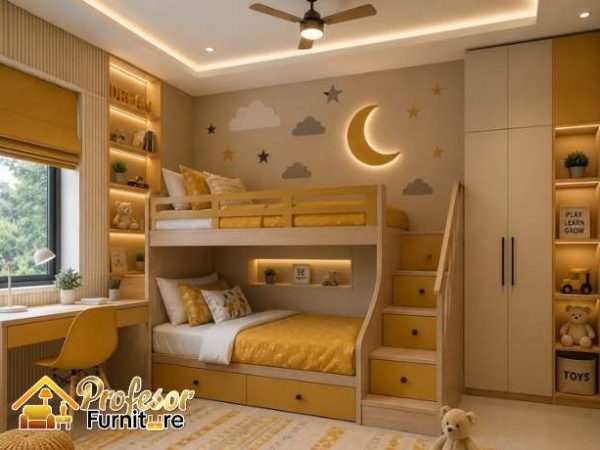 Custom Dipan Anak Jakarta Multifungsi Ekstra Laci