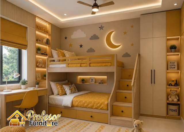 Custom Dipan Anak Jakarta Multifungsi Ekstra Laci