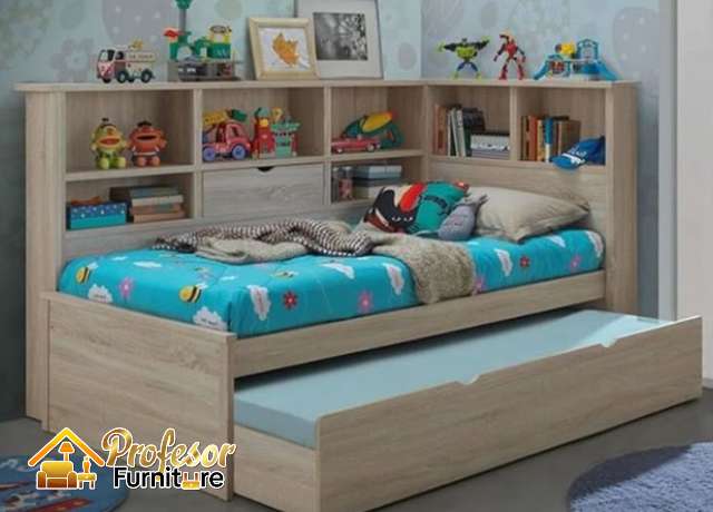 Custom Dipan Anak Jakarta Multifungsi Ekstra Laci