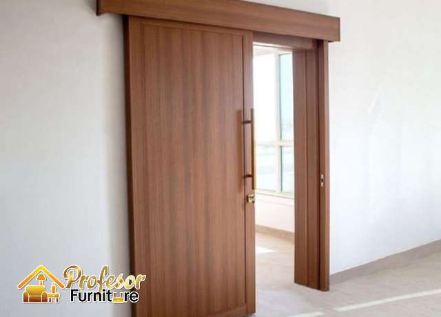 Spesialis pintu HPL Tangerang pintu geser apartemen termurah