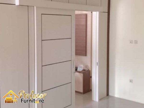 Spesialis pintu HPL Tangerang pintu geser apartemen termurah