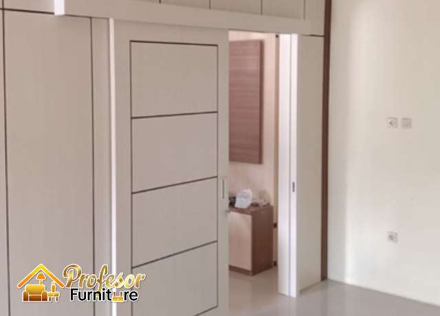 Spesialis pintu HPL Tangerang pintu geser apartemen termurah